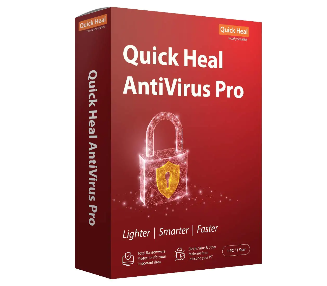 QH AV pro 1pc 1 year Quick Heal Antivirus Pro 1 Pc 1 Year - Image 1